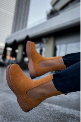 Erkek Bot - Taba Süet - 223