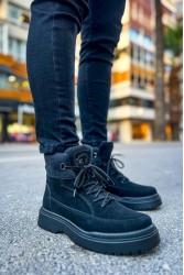 Erkek Bot -  Siyah - 225