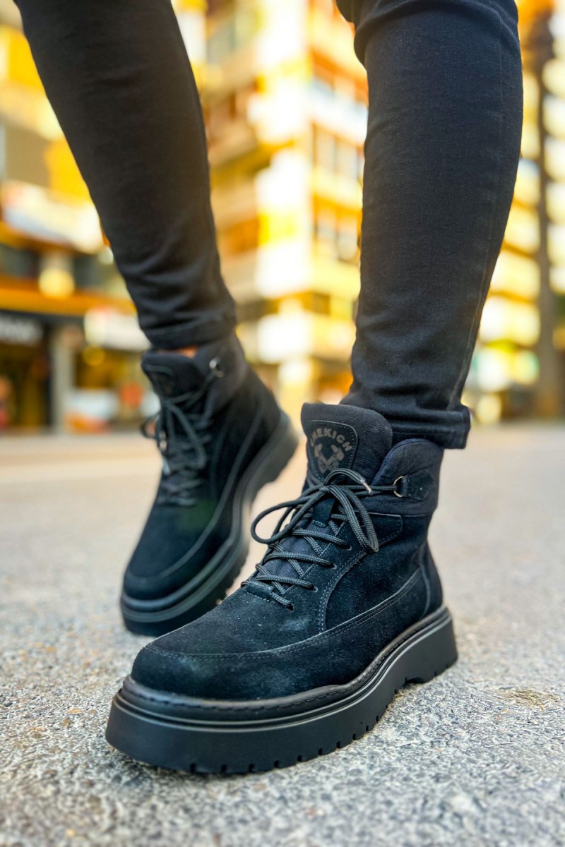 Erkek Bot -  Siyah - 225