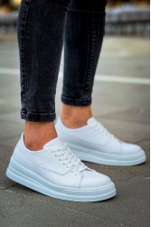 Erkek Sneaker - Beyaz - 2401