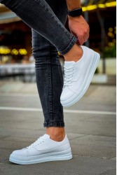 Erkek Sneaker - Beyaz - 2401