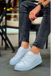 Erkek Sneaker - Beyaz - 2401