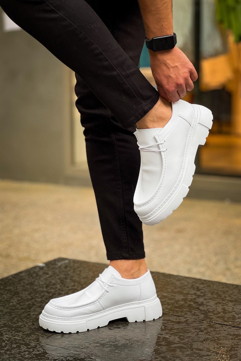 Mens Shoes - White - 2404