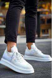 Erkek Sneaker - Beyaz - 2408