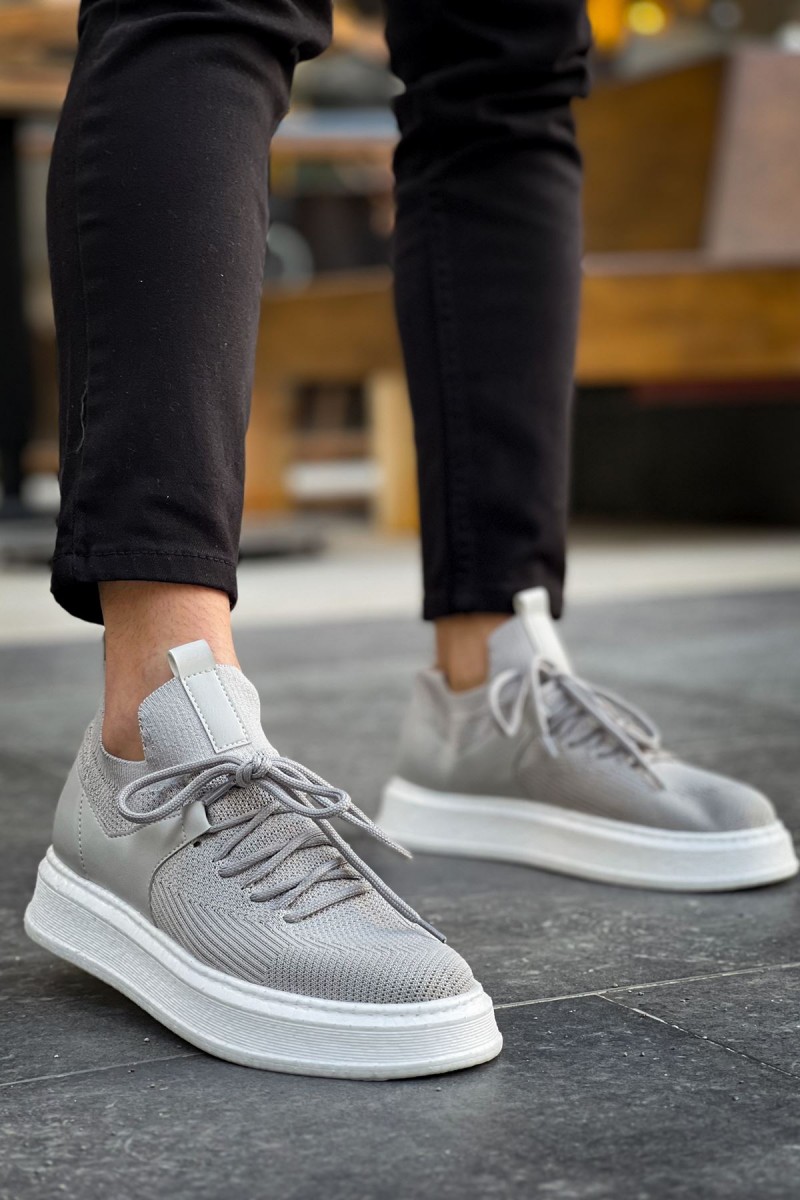 Erkek Sneaker - Antrasit - 2408