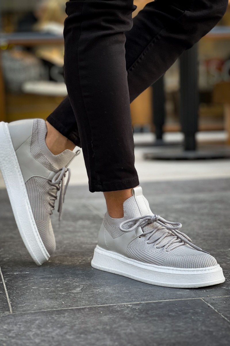 Erkek Sneaker - Antrasit - 2408