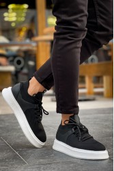 Erkek Sneaker - Siyah Beyaz - 2408