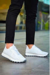 Mens Sneakers - White - 2409