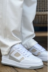 Erkek Sneaker - Beyaz Bej - 2410