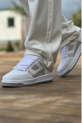 Erkek Sneaker - Beyaz Bej - 2410