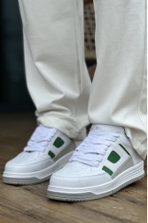Erkek Sneaker - Beyaz Yeşil - 2410