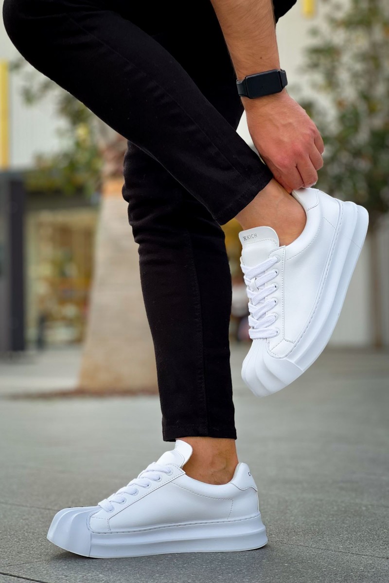Erkek Sneaker - Beyaz - 2411