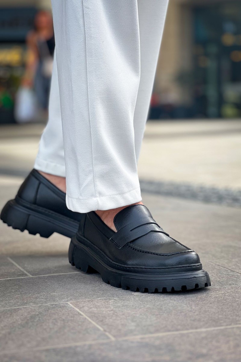 Erkek Mokasen - Siyah - 2417