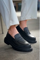 Erkek Mokasen - Siyah - 2417