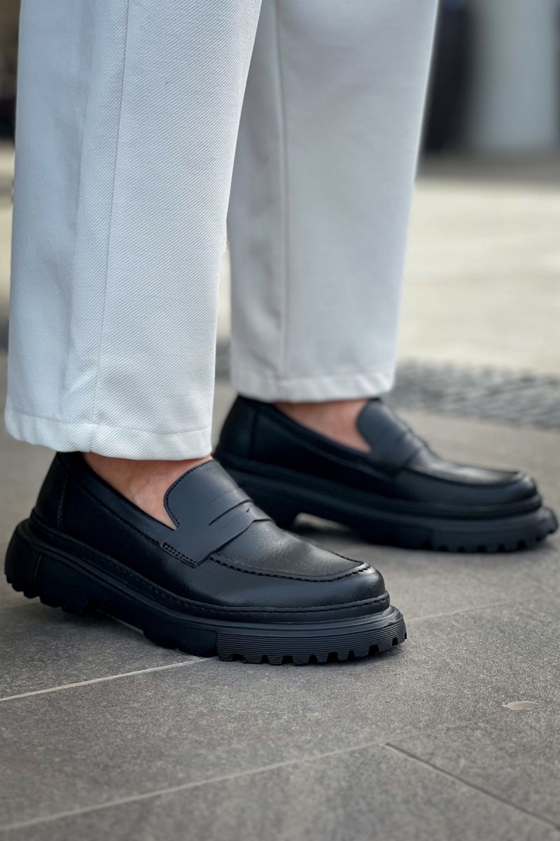 Erkek Mokasen - Siyah - 2417