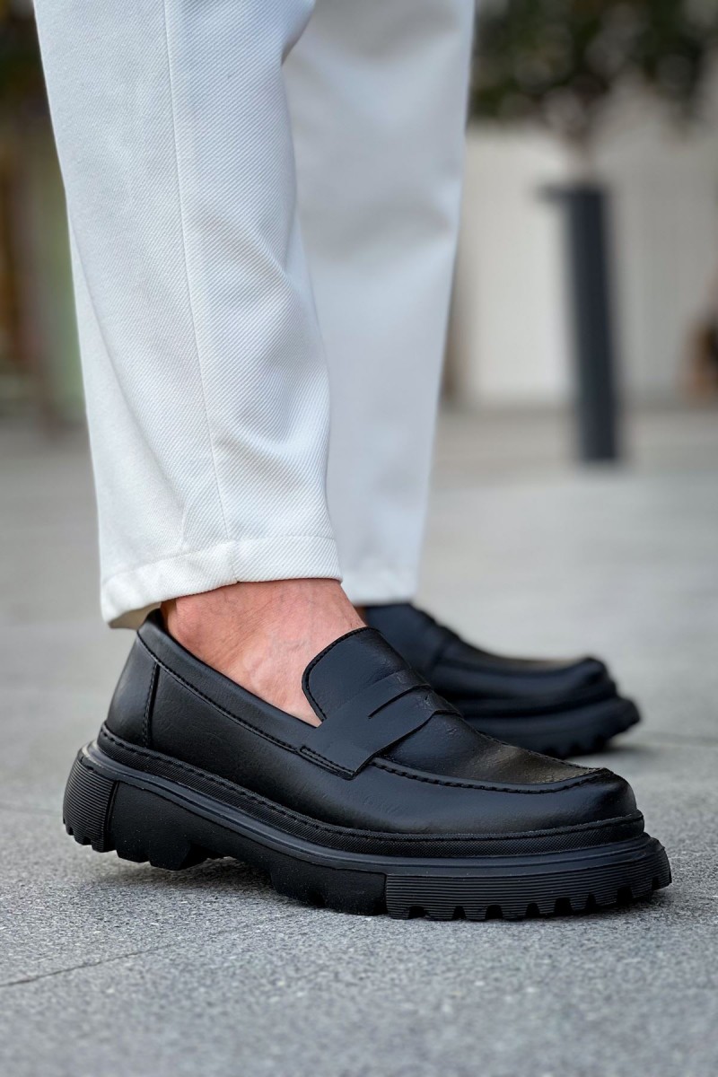 Erkek Mokasen - Siyah - 2417