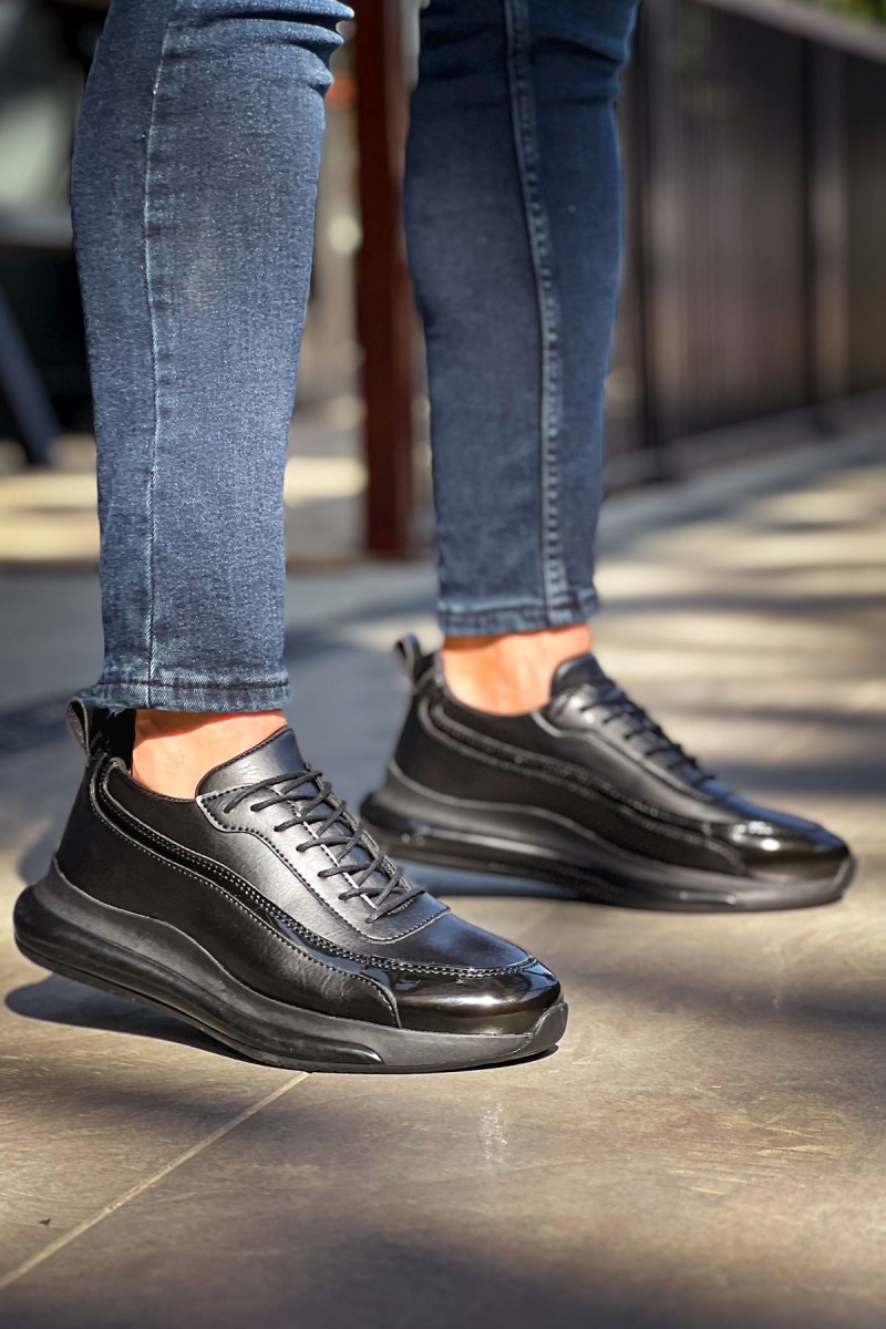 Erkek Sneaker - Siyah - 2419