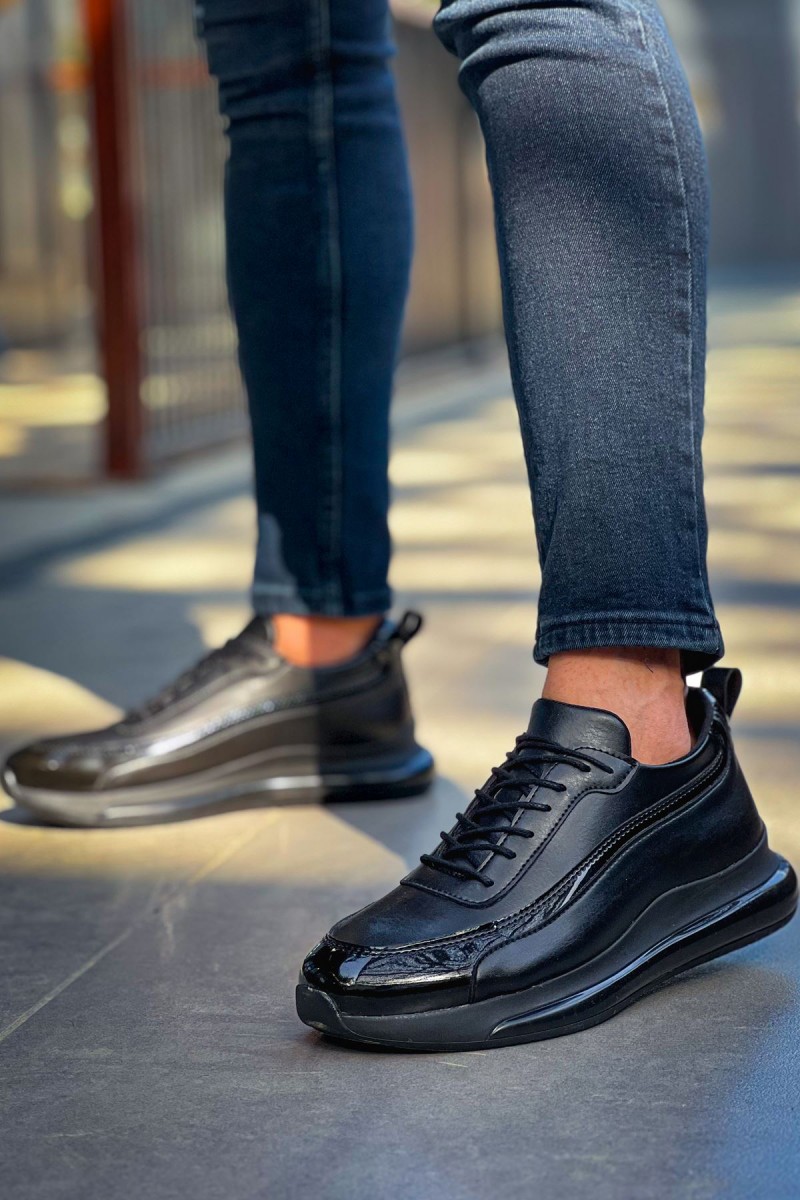Erkek Sneaker - Siyah - 2419