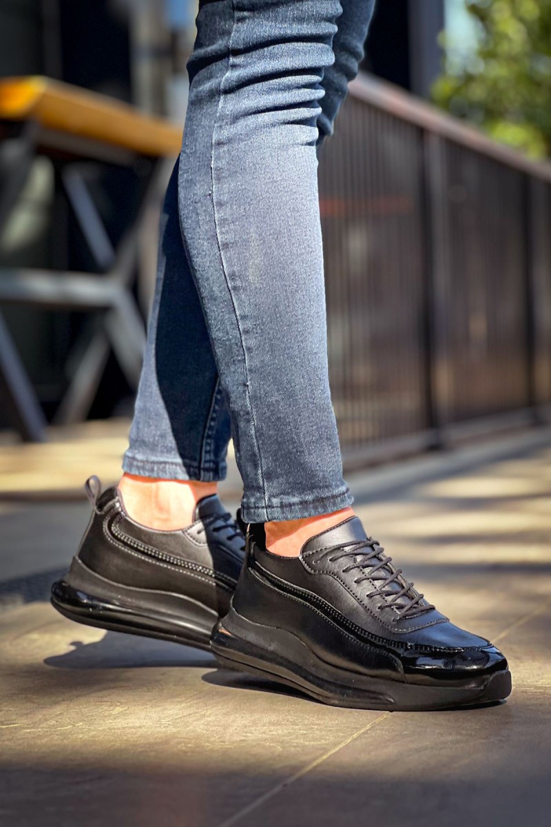 Erkek Sneaker - Siyah - 2419