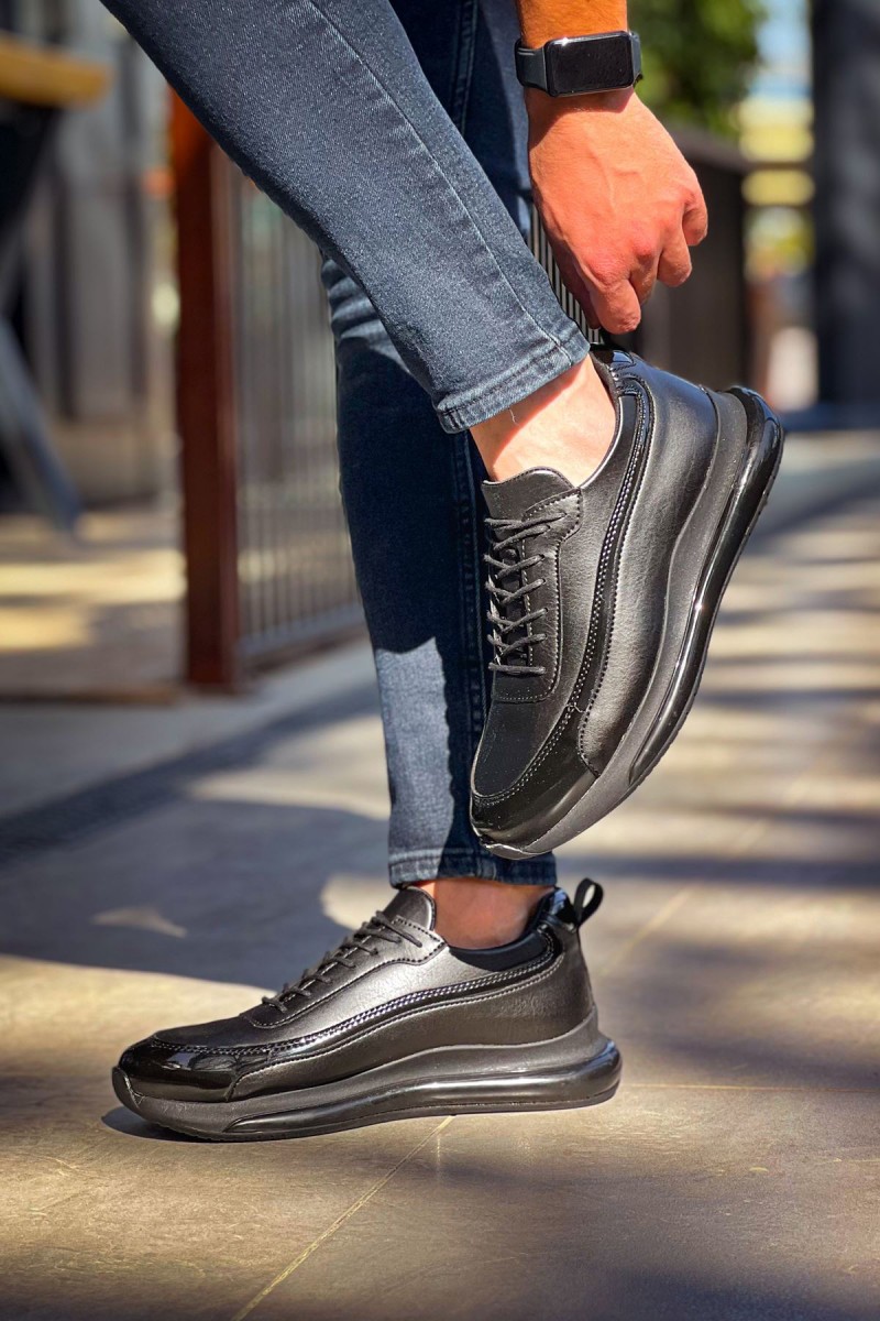 Erkek Sneaker - Siyah - 2419