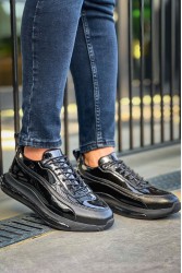 Erkek Sneaker - Siyah Rugan - 2419