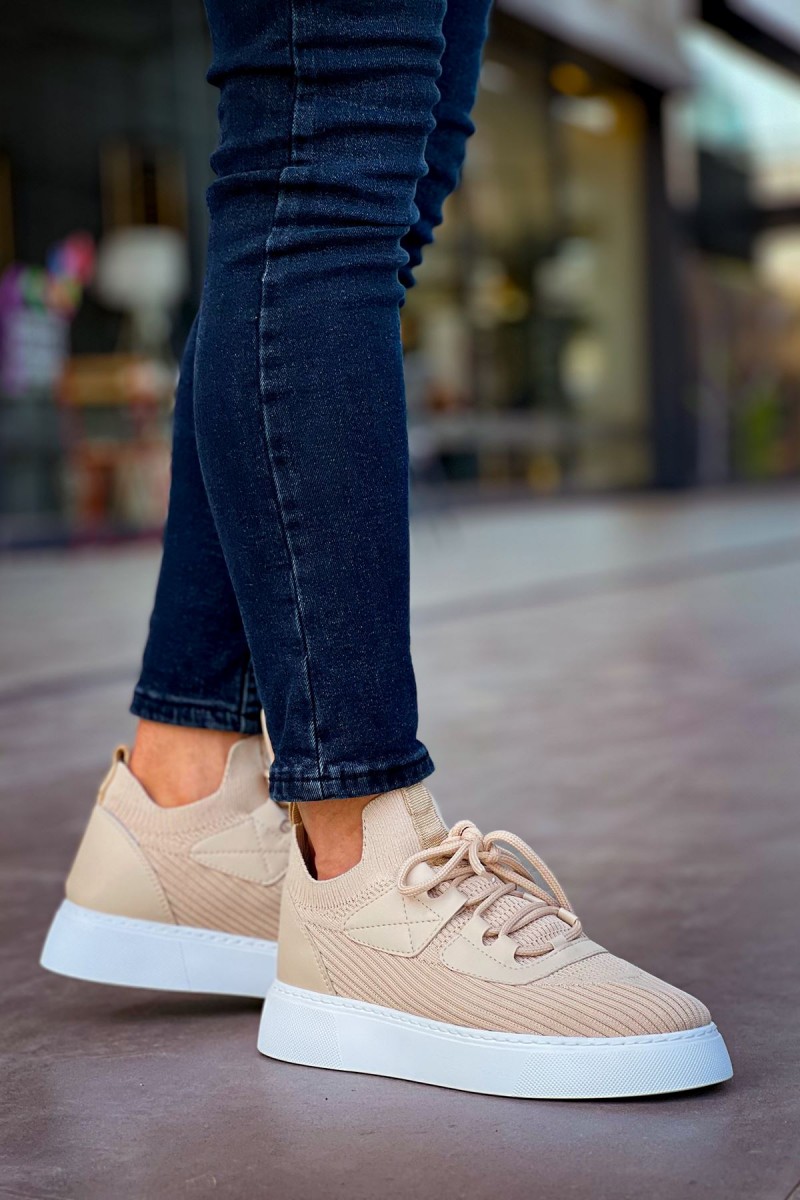 Erkek Sneaker - Bej - 2425