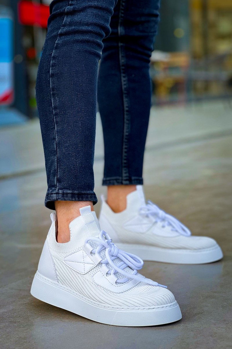 Erkek Sneaker - Beyaz - 2425