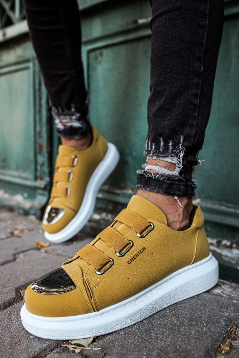 Erkek Sneaker - Camel Süet - 251