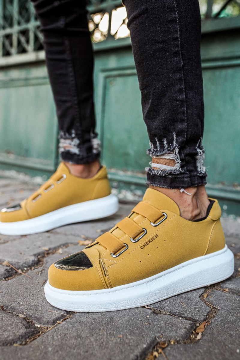 Erkek Sneaker - Camel Süet - 251