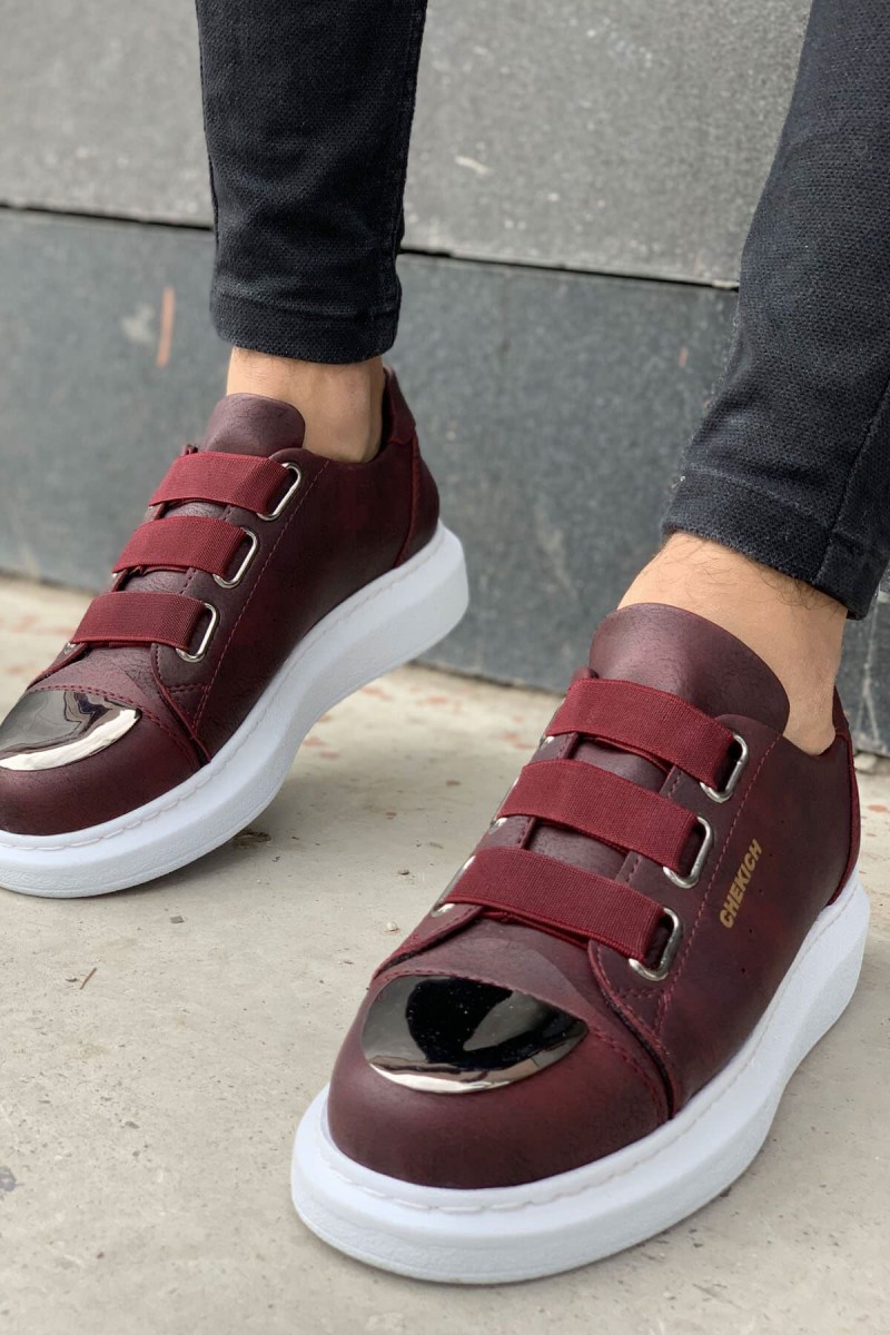 Erkek Sneaker - Bordo - 251