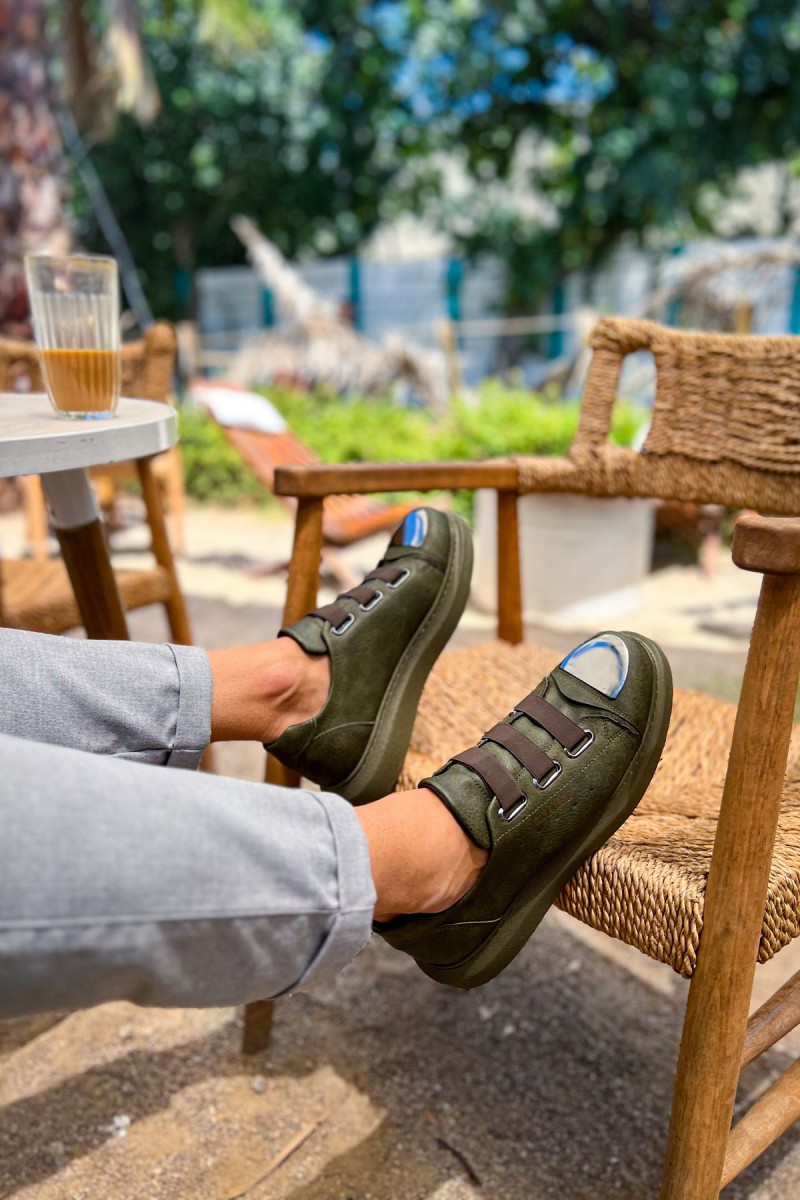 Erkek Sneaker - Haki - 251 - 2