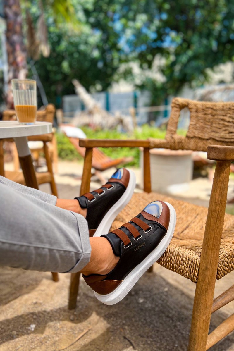 Erkek Sneaker - Siyah Taba - 251 - 2