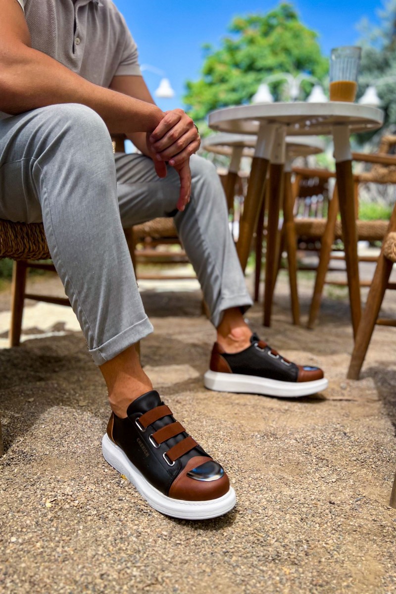 Erkek Sneaker - Siyah Taba - 251 - 2