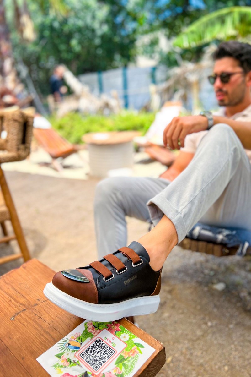 Erkek Sneaker - Siyah Taba - 251 - 2