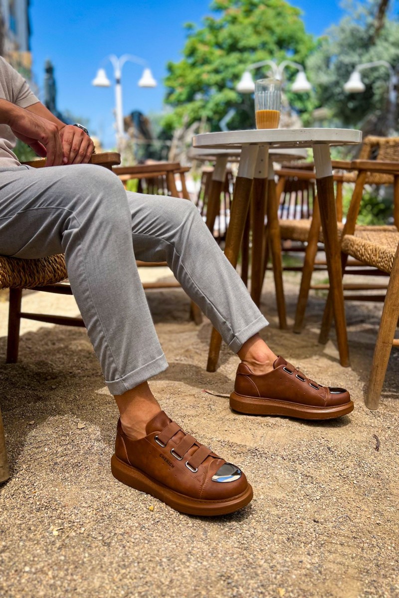 Mens Sneakers - Tan - 251 - 2