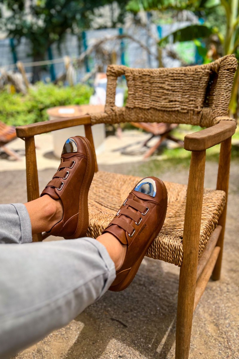 Mens Sneakers - Tan - 251 - 2