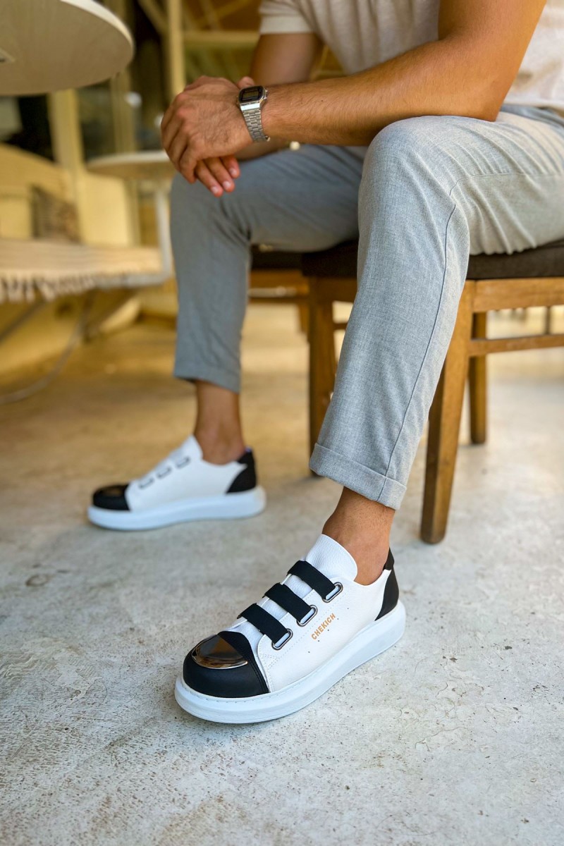 Erkek Sneaker - Beyaz Siyah - 251