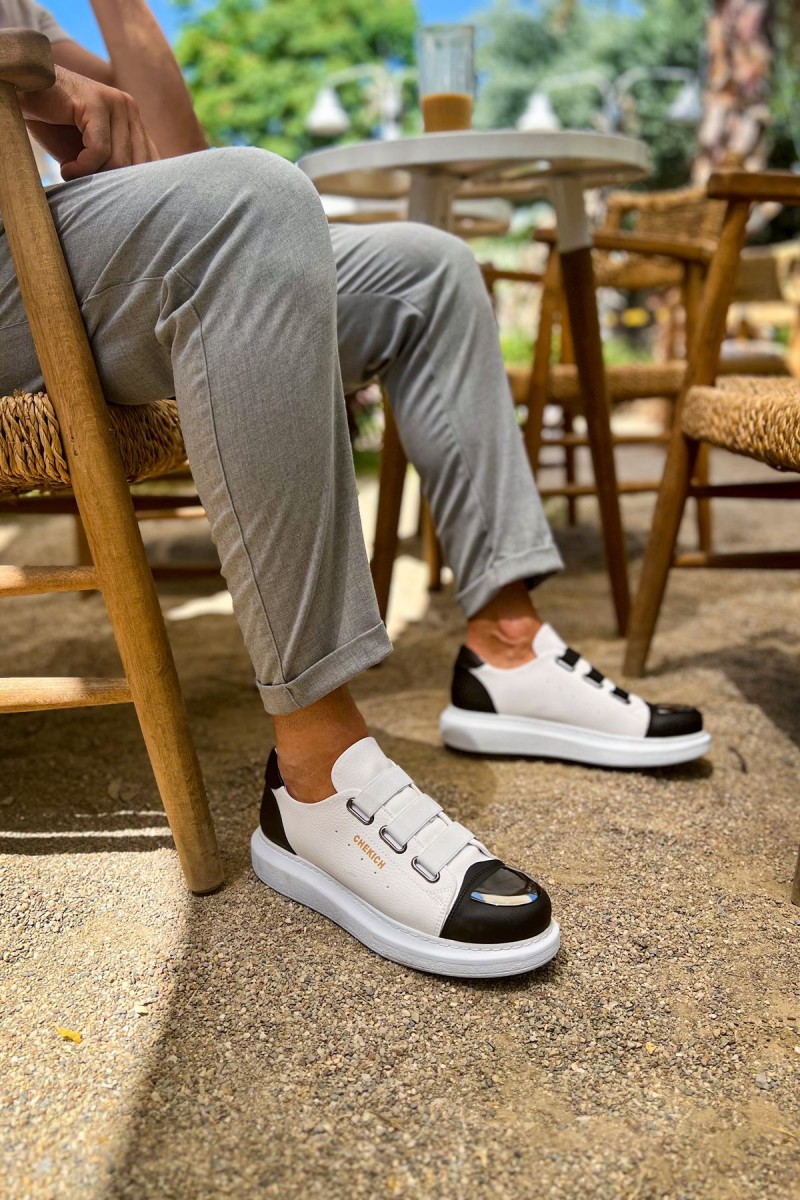 Erkek Sneaker - Beyaz Siyah - 251