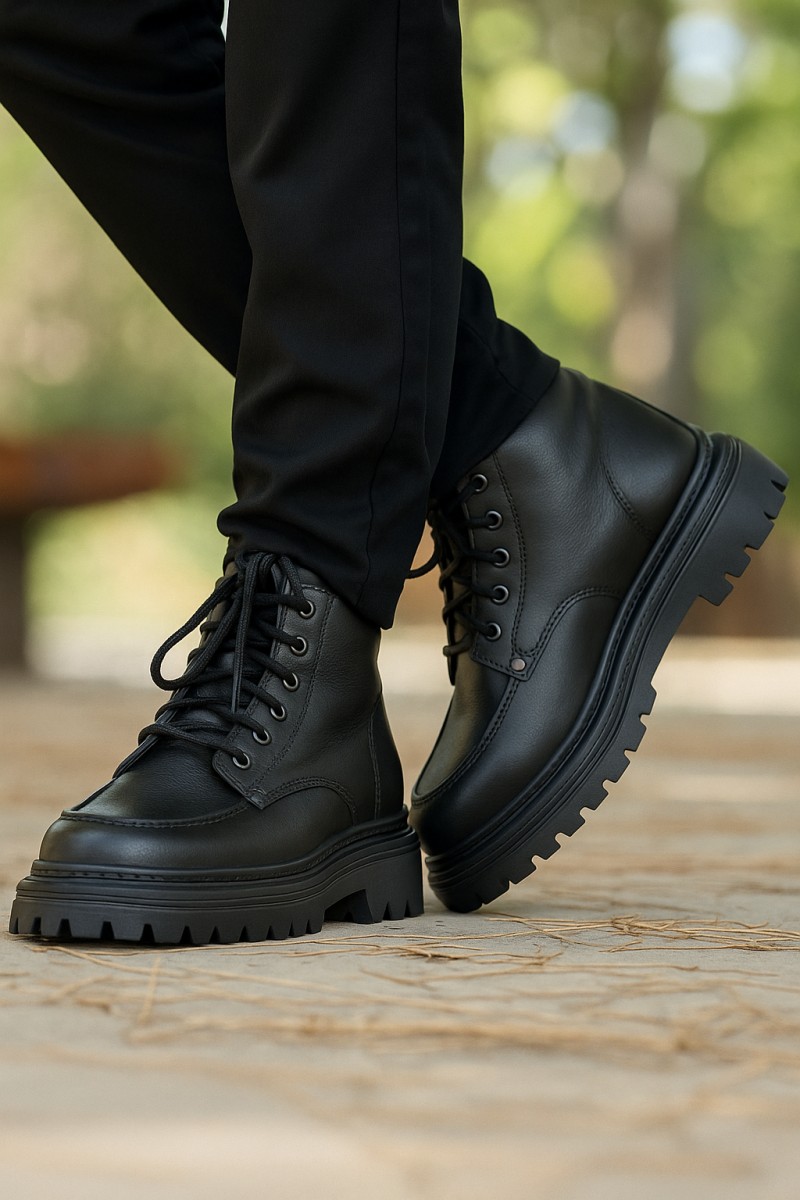 Erkek Bot - Siyah - 2529