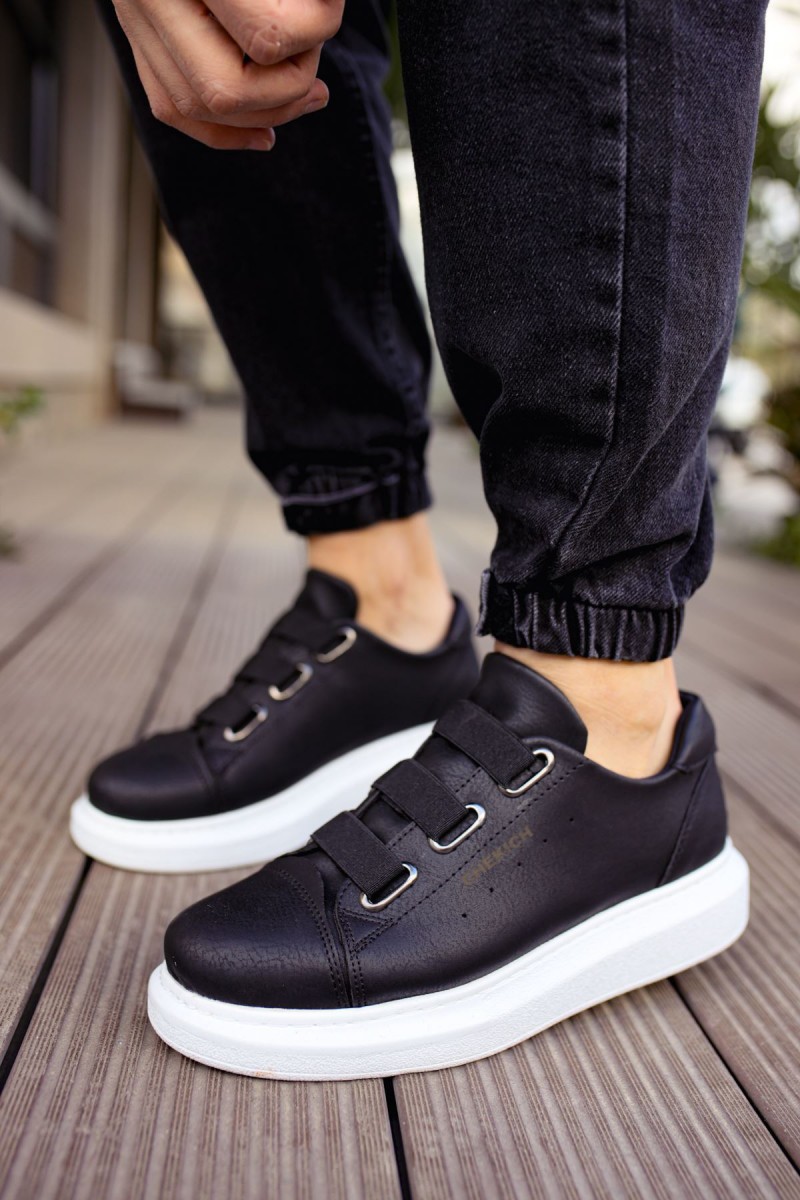 Erkek Sneaker - Siyah Beyaz - 253