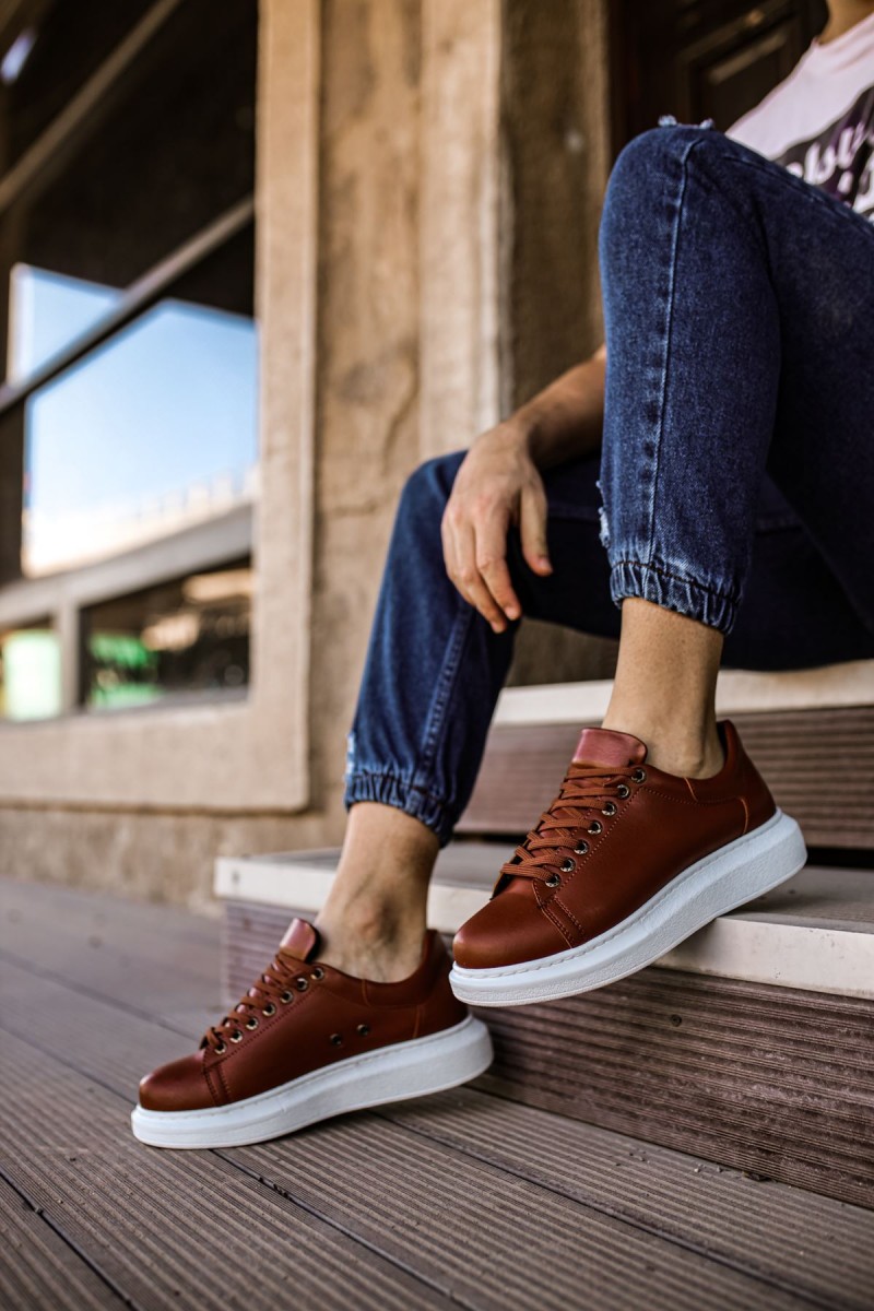 Erkek Sneaker - Taba - Apollo