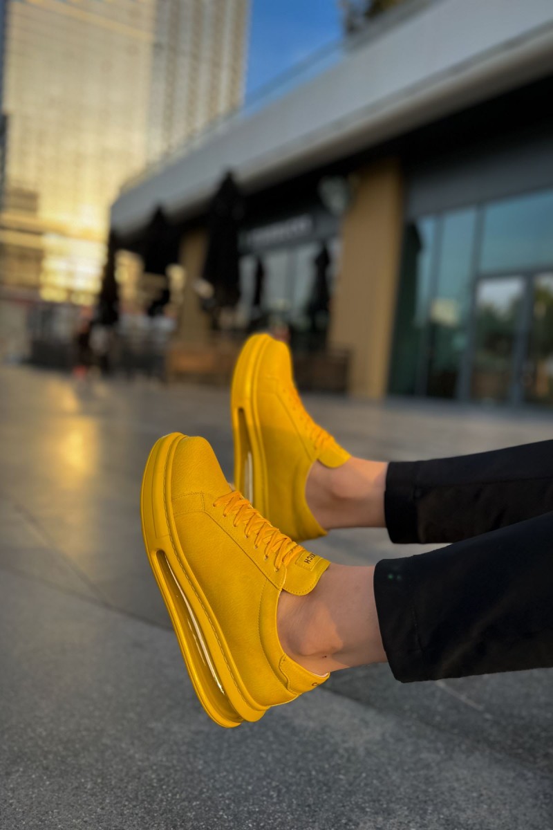 Erkek Sneaker - Sarı - 271