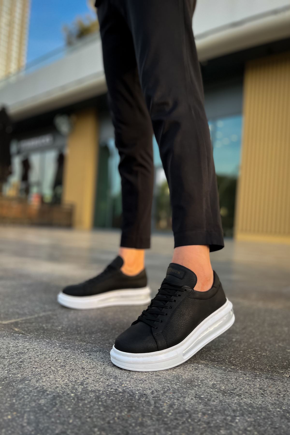 Erkek Sneaker - Siyah Beyaz - 271