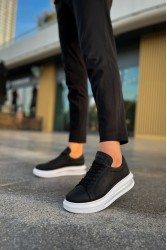 Erkek Sneaker - Siyah Beyaz - 271