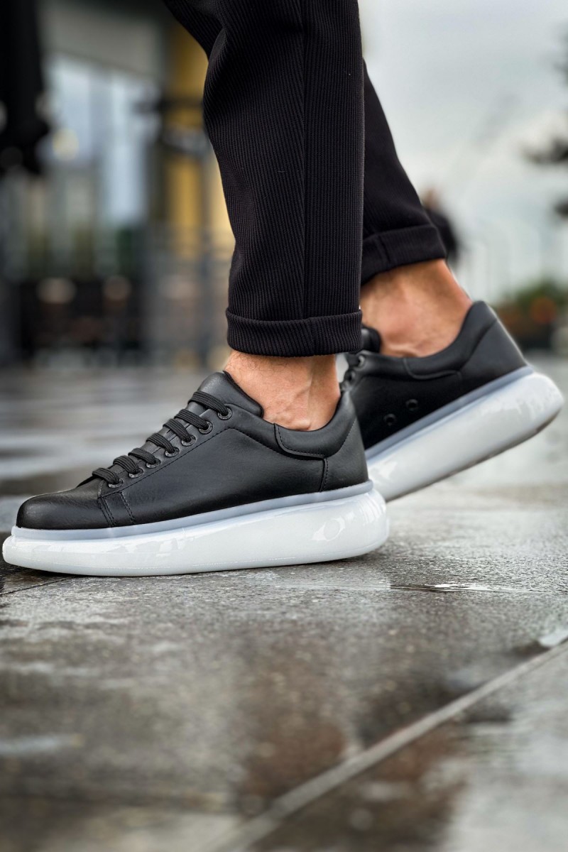 Erkek Sneaker - Siyah Beyaz - 295