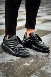 Erkek Sneaker - Siyah Rugan - 295