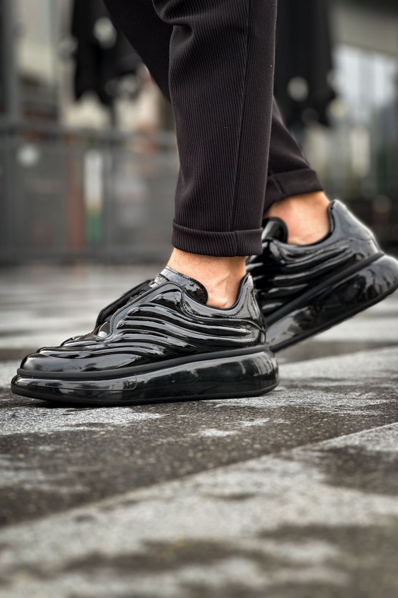 Erkek Sneaker - Siyah Rugan - 295