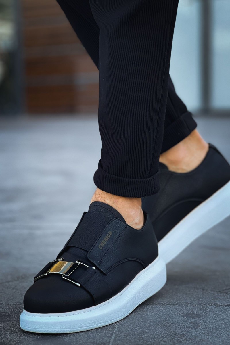 Erkek Sneaker - Siyah Beyaz - 297