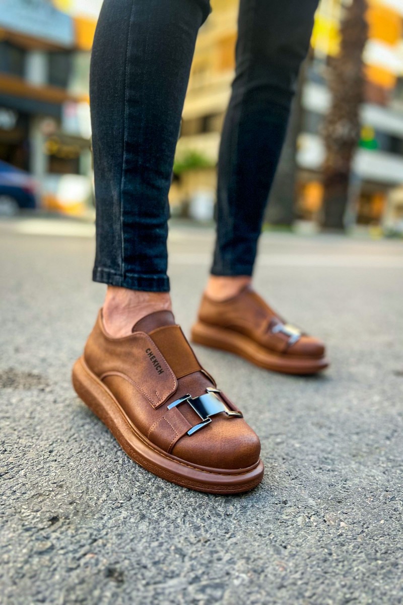 Erkek Sneaker - Taba - 297