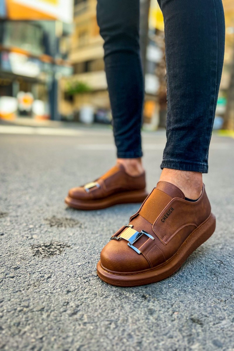 Erkek Sneaker - Taba - 297